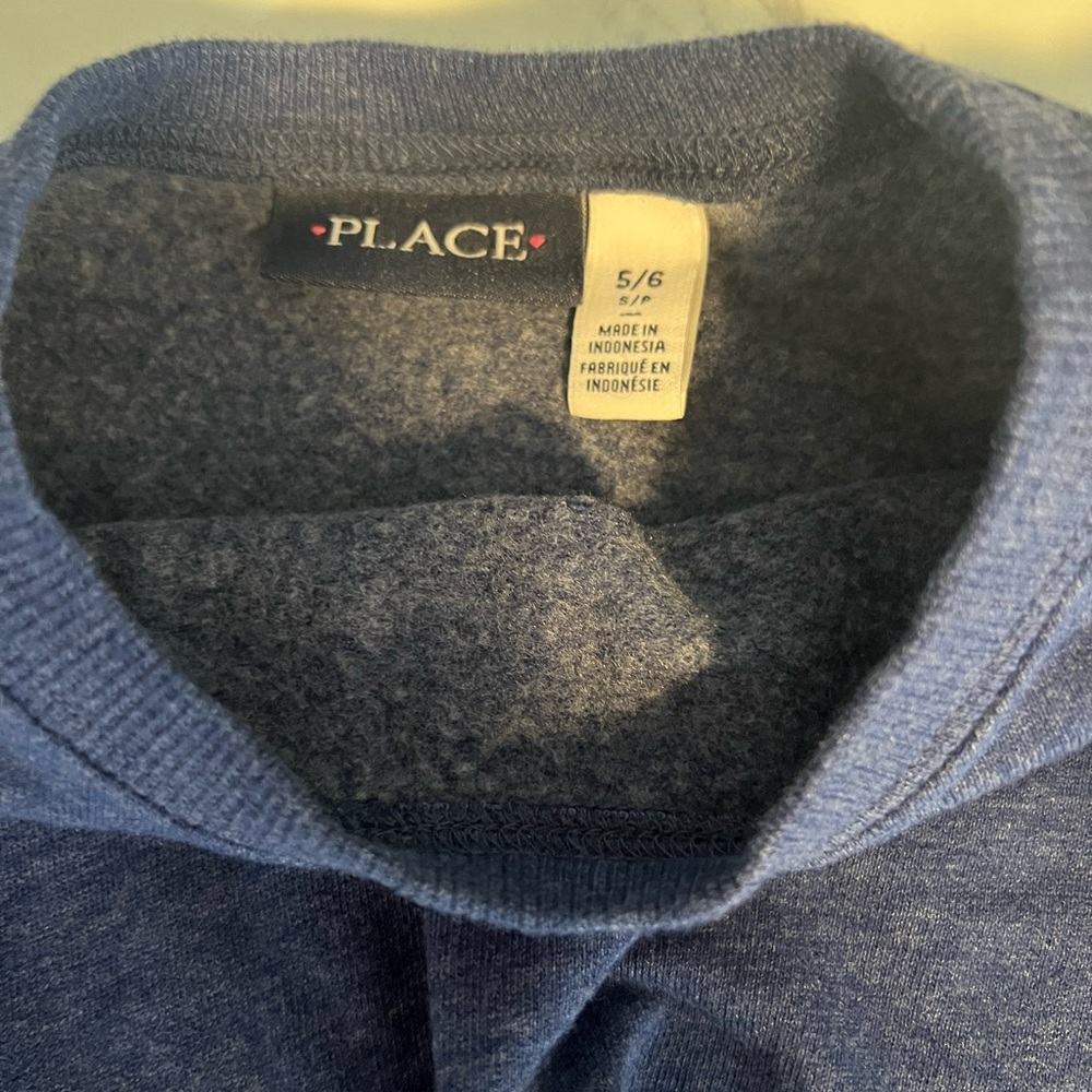 Girls Twist Front Fleece Sweatshirt Small - Picture 5 of 5